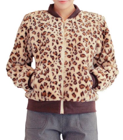 MCPU-417a0017 (レディス　豹柄ジャケット ） ジャケット レディスジャケット 豹柄 豹柄 フルジップ スウェット ジャケット ダンス 衣装 BBOY HIOHP dance Bboy レオパード ブレザー ステージ衣装 bigbang 韓流 hiphop B系 渋谷 原宿 ロック バンドレディス豹柄 ジャケット レディス ジャケット アメカジ系 サロン系 キレカジ系