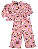Paul Frank - Infant and Toddler and Big Girls Long Sleeve Monkey Pajamas (Various Colors and Styles)