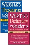 Websters For Students Dictionary/Thesaurus Shrink-Wrapped Set