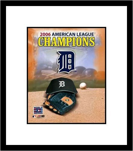 Buy Detroit Tigers Framed 8x10 Photo - 2006 ALCS Champions Team Logo by No manufacturer