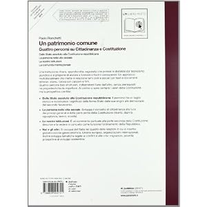 Un patrimonio comune. Quattro percorsi su cittadinanza e Costituzione. Con espansione online. Per le Scuole superiori