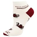 South Carolina Gamecocks Ladies White 9-11 Team Logo Ankle Socks