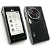 EMARTBUY LG KU990 / KU990i VIEWTY DIAMOND PATTERN GEL SKIN COVER/CASE SMOKE BLACK + SCREEN PROTECTOR
