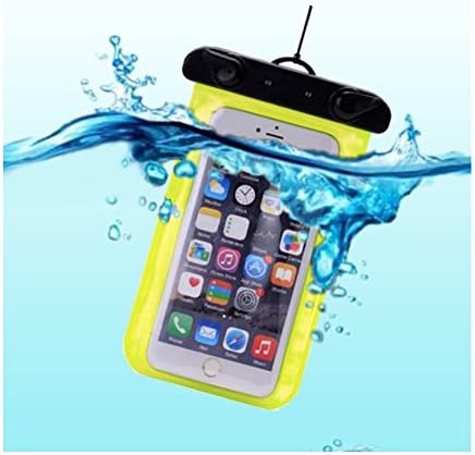 Linuo Waterproof Phone Case Pouch for Apple Iphone 7 6 6s 5s Se Cards Passport Cash Yellow