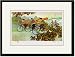 Black Framed/Matted Print 17x23, Fruitful Morning