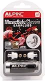 Alpine Hearing Protection MusicSafe Classic Earplugs for Musicians
