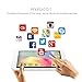 iRULU eXpro X1s 8 Inch Google Android 5.1 Lollipop Tablet PC, A64 64bit Quad Core, IPS Multi-touch Screen, 1280*800 Resolution, 16 GB Nand Flash, Plastic Rear (White Front White Back)