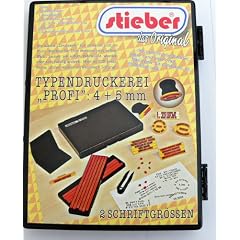 Typendruckerei "PROFI" Stempel zum Selbersetzen setzen selbstsetzen selbstmachen