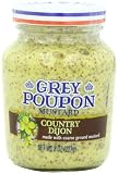 UPC 054400000405 product image for Grey Poupon Mustard Jar, Country Dijon, 8 Ounce | upcitemdb.com