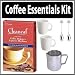 Essential Coffee Lovers Bundle with Cleancaf Machine Cleaner Frothing Pictcher Two Bo...