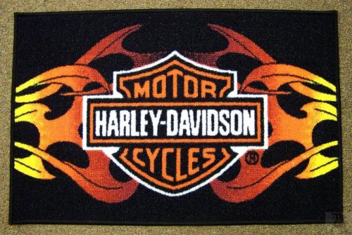 Harley Davidson Indoor Outdoor Licensed Rug