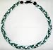 White Green
Baseball Titanium Necklace Green/White 20 Inches