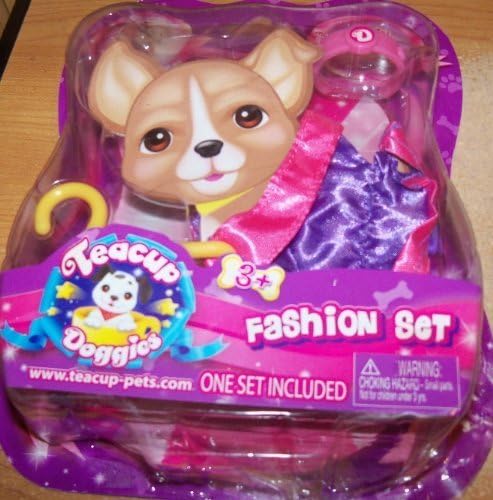 Teacup Doggies Fashion Set (Styles & Colors May Vary)