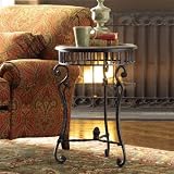 Indoor Furnitures item: Round Accent Table on Tripod Base