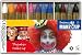 Theater Make Up Schminkstifte in den Farben wei�, gelb, orange, rot, pink, lila, hellblau, blau, 
gr�n, braun, grau, schwarz)