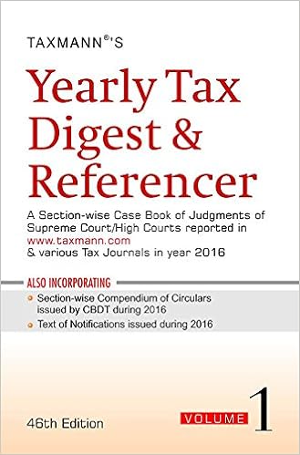 Yearly Tax Digest & Referencer-