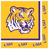 Lets Party By Creative Converting Louisiana State Tigers (LSU) Lunch Napkins