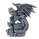 Dragon Destroying Castle Statue