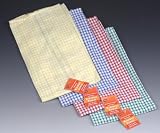 Tea Towel Mini-Check 43cm X 68cm 4 per pack