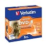 Verbatim DVD-R Rohlinge, 16x, 4.7GB,  advanced AZO+, LightScribe Oberfl�che (5er Pack)