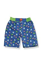 Playshoes Short de Baño (Azul)