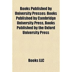 Books Published by University Presses (Study Guide): Books Published by Cambridge University Press