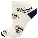San Diego Padres White Ladies (528) 9-11 Team Logo Ankle Socks