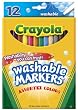 Crayola 12ct Fine Washable Markers