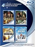 Blu-ray 4-Pack: Family Movies (Pirates of the Caribbean: Curse of the Black Pearl / Pirates of the C