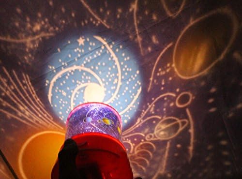Singeek Ocean's Got Talent Sky Projector Amazing Dreamlike Colorful Star Master Variety LED Change Color Night Light Valentines Gift