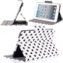 i-Blason Dalmation Series Auto Wake / Sleep Smart Cover Book Shell Stand case Cover for Apple New iPad Mini Wifi 3G 4G LTE with Built-in Stand and Polka Dot Design (White/Black)