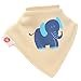 Zippy Fun Baby Bandana Drool Bibs (4 Pack Gift Set) Animal Fun