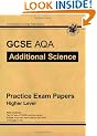 GCSE Additional Science AQA Practice Exam Papers (Higher Level)