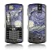 Van Gogh - Starry Night Design Protective Skin Decal Sticker for Blackberry Pearl 8120/ Pearl 8130/ Pearl 8110 (Horizontal Camera) Cell Phones