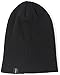 Slouchy Beanie Skull Cap Simple Beanie Cap Slouch Fit Hat (Black)