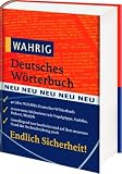 Wahrig Deutsches W&ouml;rterbuch: Das universelle Standardwerk zur deutschen Gegenwartssprache - Mit mehr als 260.000 Stchw&ouml;rtern, Anwendungsbeispielem und .. - Grammatik, Aussprache, Stil und Herkunft - 