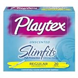 Playtex Femcare Slimfits Unscented Tampons - Regular 20 Count