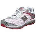 New Balance Women's WR8509 Running Shoe,White/Azalea,8 B