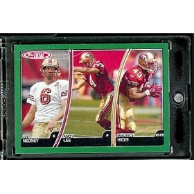 2007 Topps Total # 339 Maurice Hicks / Joe Nedney / Andy Lee - San Francicso 49ers - Football Card