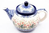 Polish Pottery Medium Teapot 6