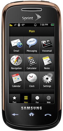 Samsung Instinct s30 Phone, Bronze (Sprint)