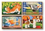 Melissa & Doug Deluxe Pets in a Box Jigsaw Puzzles
