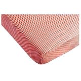 Tadpoles Basics Set Of 2 Fitted Sheets - Red
