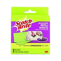 6 Pack Of 3m Scotch Fur Fighter 849rf-8 Hair Remover Refill, 8-sheet (48-sheet In Total)
