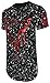 UPSCALE Mens Chicago Bulls Inspired Scallop Tee BLACK S