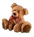 Russ Berrie  Brawson Beanbag Bear 15.5