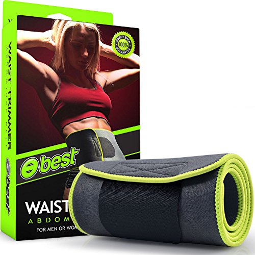 Best Waist Trimmer Belt (HIGHEST QUALITY NEOPRENE) Waist Trainer Stomach Wrap - Unisex (Fits Both Men & Women) Ab Belt - Sweat Belt & Waist Slimmer to help with Weight Loss & Sculpt Abdominal Muscles Best Waist Trimmer Belt (HIGHEST QUALITY NEOPRENE) Waist Trainer Stomach Wrap - Unisex (Fits Both Men & Women) Ab Belt - Sweat Belt & Waist Slimmer to help with Weight Loss & Sculpt Abdominal Muscles