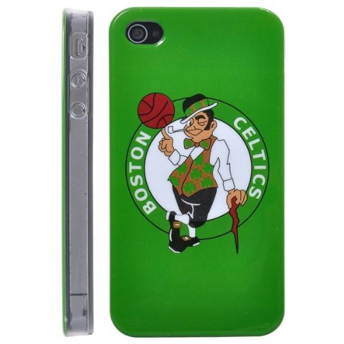 Boston Celtics NBA BasketBall Club Pattern Hard Case for iPhone 4