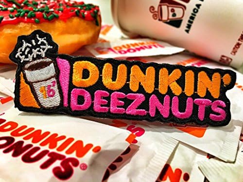 DUNKIN DEEZ NUTS' 2016 DUNKIN DONUTS COFFEE MORALE PATCH