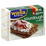 Wasa Crispbread, Sourdough, 9.7-Ounce Boxes (Pack of 12)